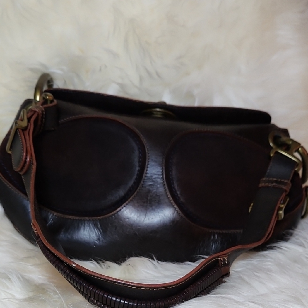 Loewe Dark Brown Leather Bag